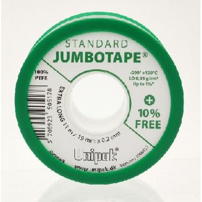 Фум лента UNIPAK Jumbotape Standard (10m x 19mm x 0,2mm)
