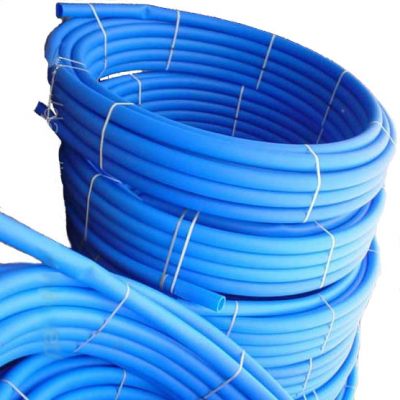 VSPlast Труба ПЭ для питьевой воды (голубая) ф 50x3.7мм, 100мп, 10 атм (Польша)
